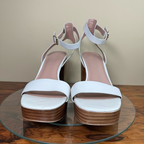Nordstrom Anita Ankle Strap Platform Sandal in Ivory - Picture 5 of 16